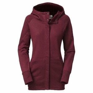 North Face Recover Up Jacket Garnet Red Burgundy Size Small